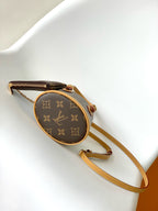 ナノバケット 13 ブラウン モノグラム キャンバス