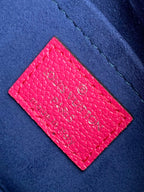 MARELLINI 19 DARK PINK EPI GRAINED LEATHER