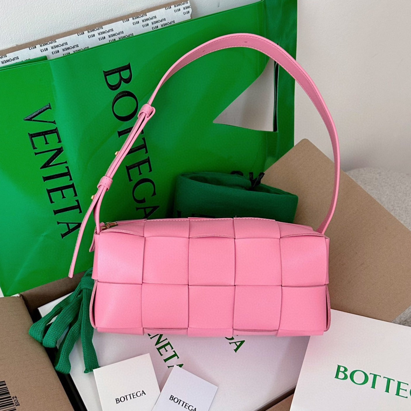 カセット 23 ライトピンク ラムスキン