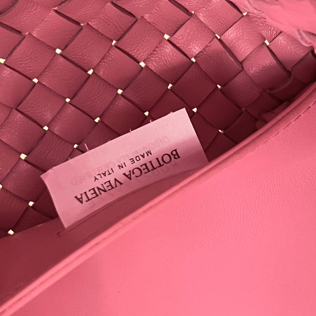 ラージ キャバット 51 フラミンゴ ピンク ラムスキン