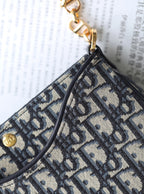 ミニ 21 チェーンハンドバッグ ブラック オブリーク ジャカード