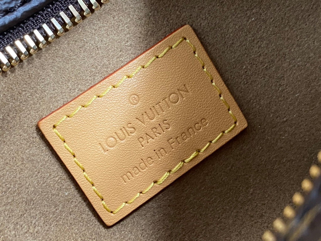 ループ 23 ブラウン モノグラム キャンバスとレザートリム