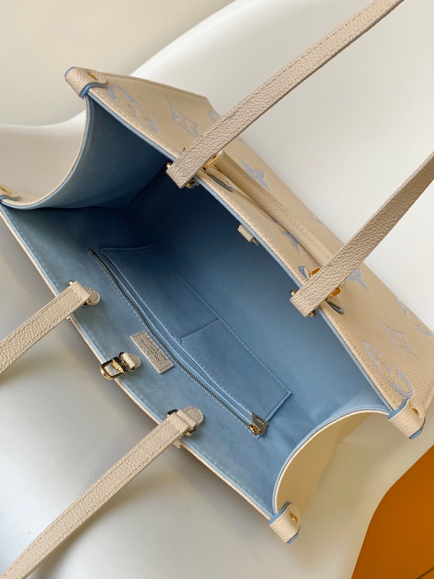 オンザゴー MM 35CM クリームブルー