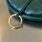 ミディアム ジェメリ 36 ダークグリーン ラムスキン