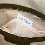 LARGE INTRECCIATO 40 BRIEFCASE IN MUD MIX TRAVERTINE CALFSKIN