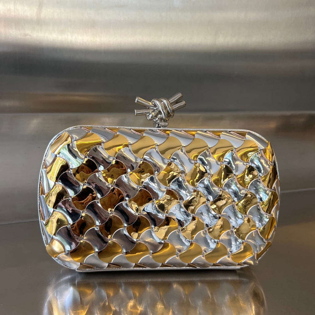 クラシックノット 19 ゴールデンミックスシルバー ラムスキン