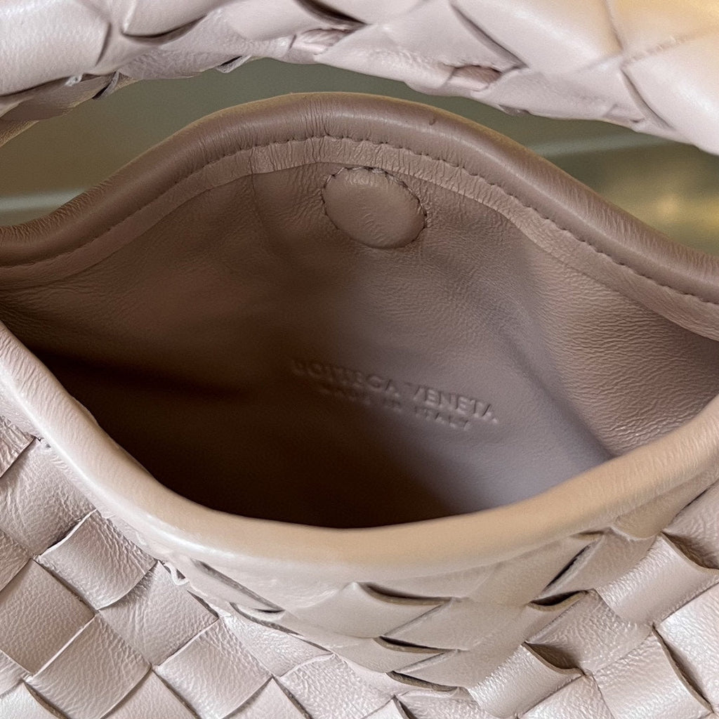 MINI HOP 25 IN SOFT PEACH CALFSKIN