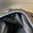 クラシックポーチ 40cm ブラックカーフスキン