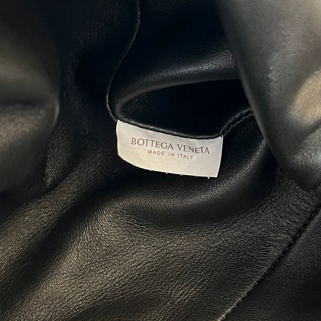 クラシックポーチ 40cm ブラックカーフスキン