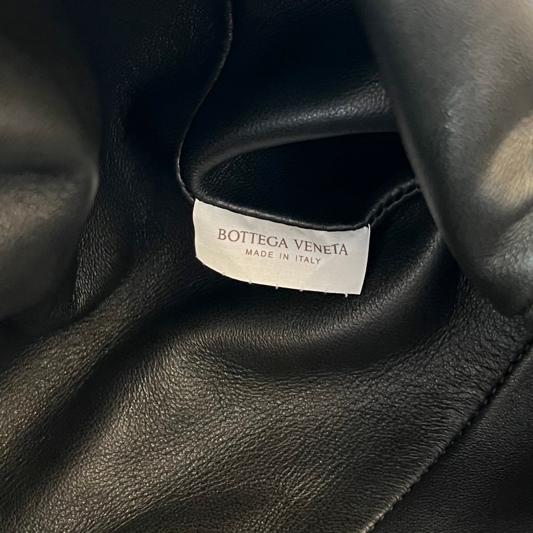 クラシックポーチ 40cm ブラックカーフスキン