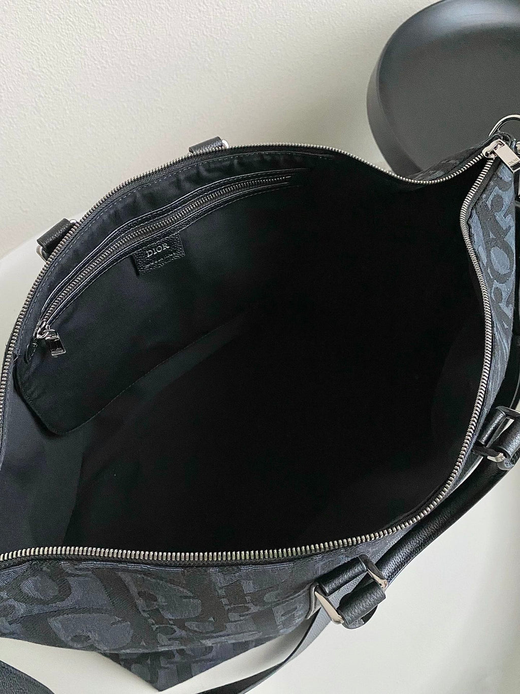 ウィークエンダー 40 ブラック マキシ オブリーク ジャカード