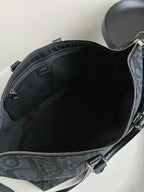 ウィークエンダー 40 ブラック マキシ オブリーク ジャカード