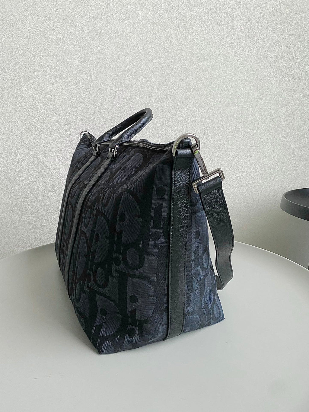 ウィークエンダー 40 ブラック マキシ オブリーク ジャカード