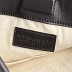 ブラックカーフスキン製ラージ35フラットループ