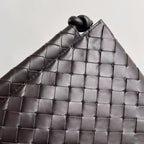 ブラックカーフスキン製ラージ35フラットループ