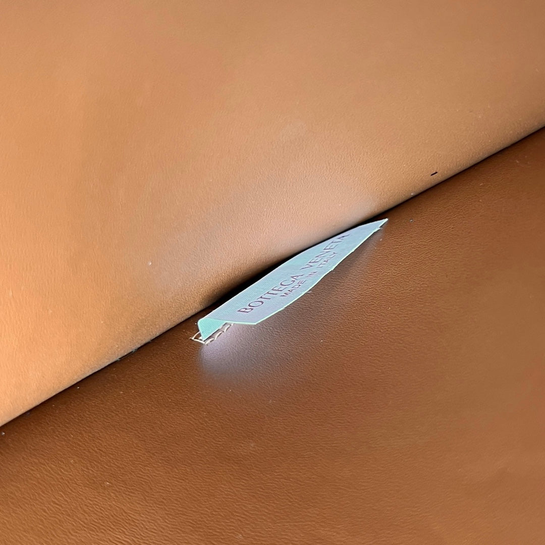 ラージカセットポーチ 35インチ バーントシエナカーフスキン