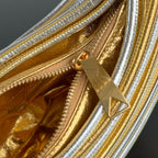 ミニ ジョディ 28 バッグ（ゴールドミックスシルバーラムスキン）