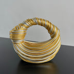 ミニ ジョディ 28 バッグ（ゴールドミックスシルバーラムスキン）