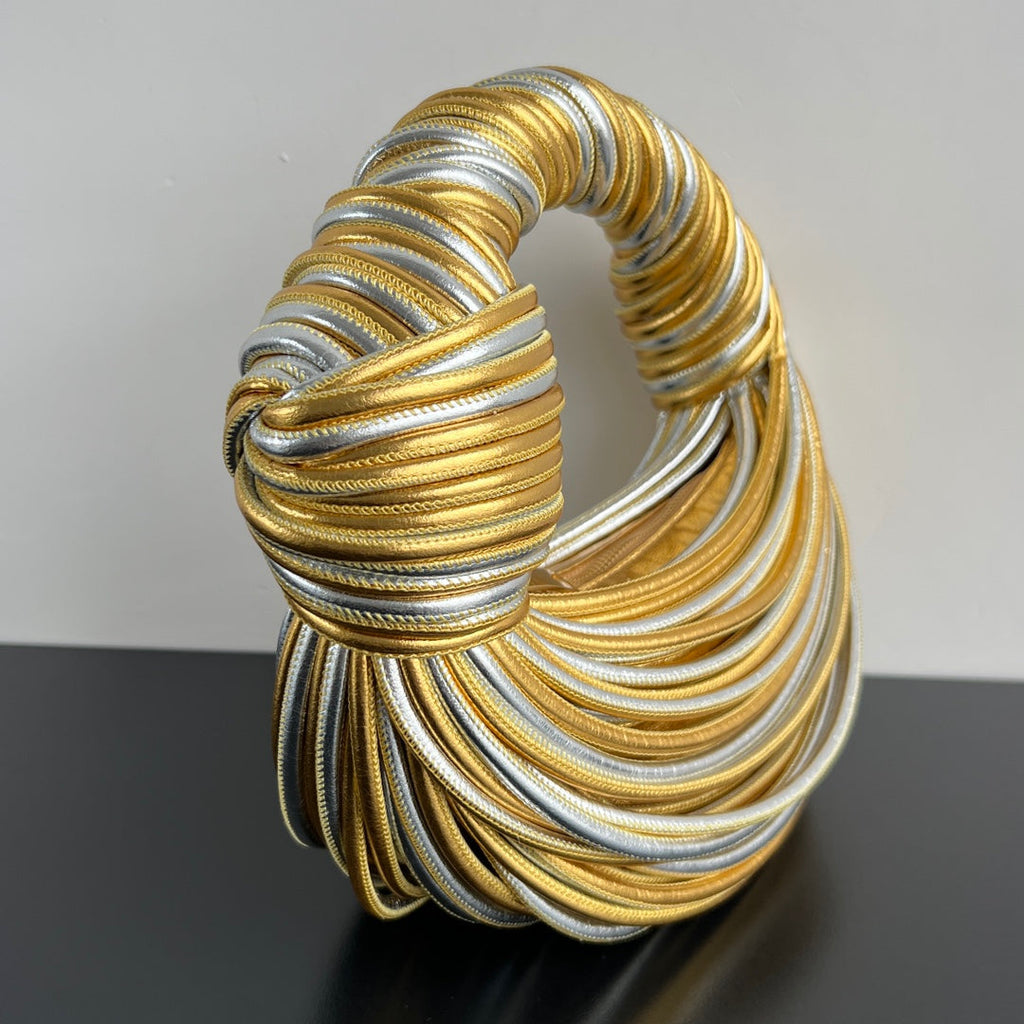 ミニ ジョディ 28 バッグ（ゴールドミックスシルバーラムスキン）