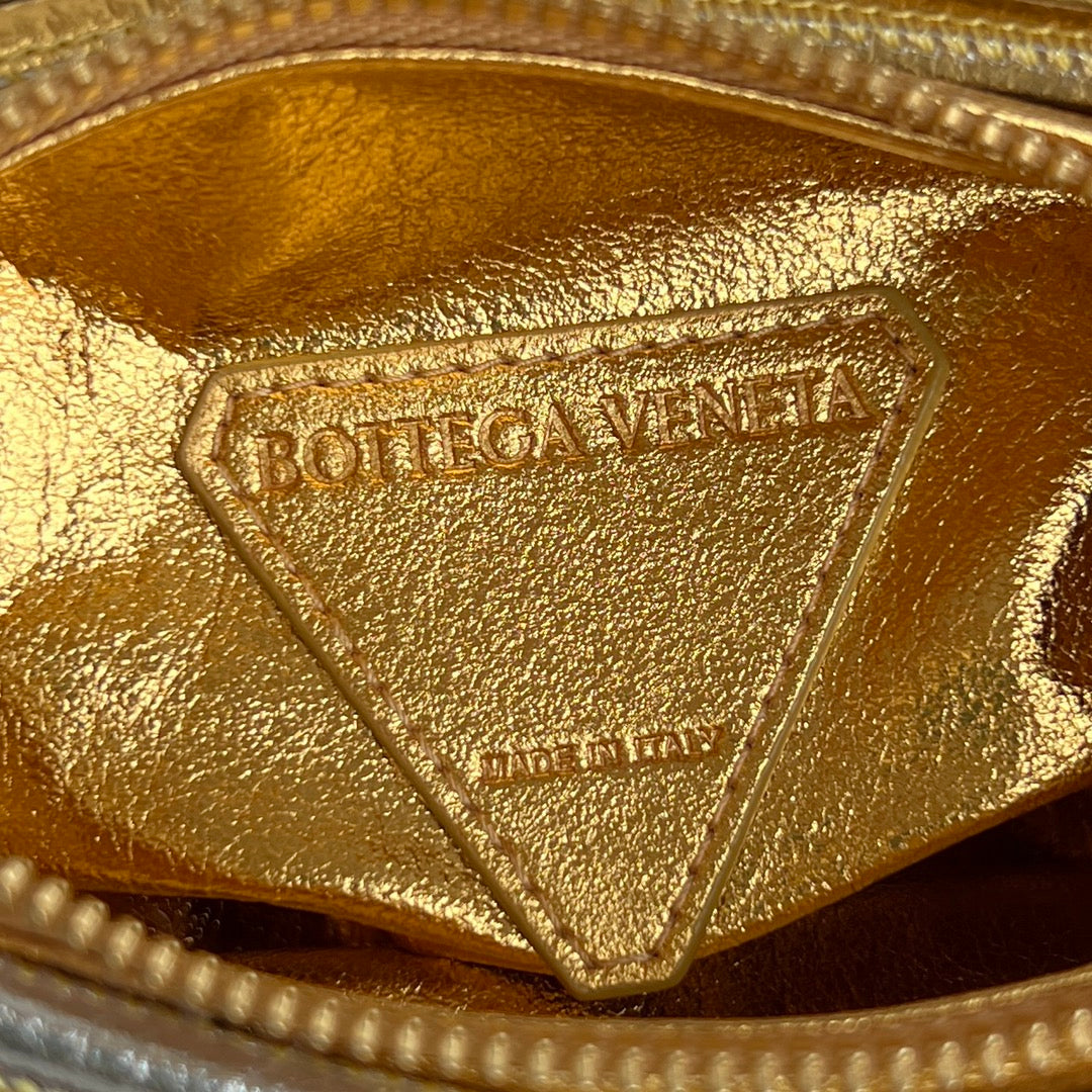 ミニ ジョディ 28 バッグ（ゴールドミックスシルバーラムスキン）