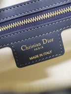 スモール 25 D-VIBE ボウリングバッグ（ブルーモノグラム オブリーク ジャカード）