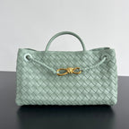 SMALL ANDIAMO 29 IN CEDALON GREEN LAMBSKIN