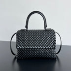 パティ ショルダーバッグ 26 ブラック ラムスキン