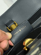 ミディアム 37 トゥジュール バッグ（ブラック モノグラム デニム）