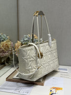 ラージ 41 トゥジュール バッグ ホワイト マクロカナッジ ラムスキン