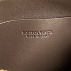 CONCERT POUCH 18 IN MEDIUM BROWN LAMBSKIN