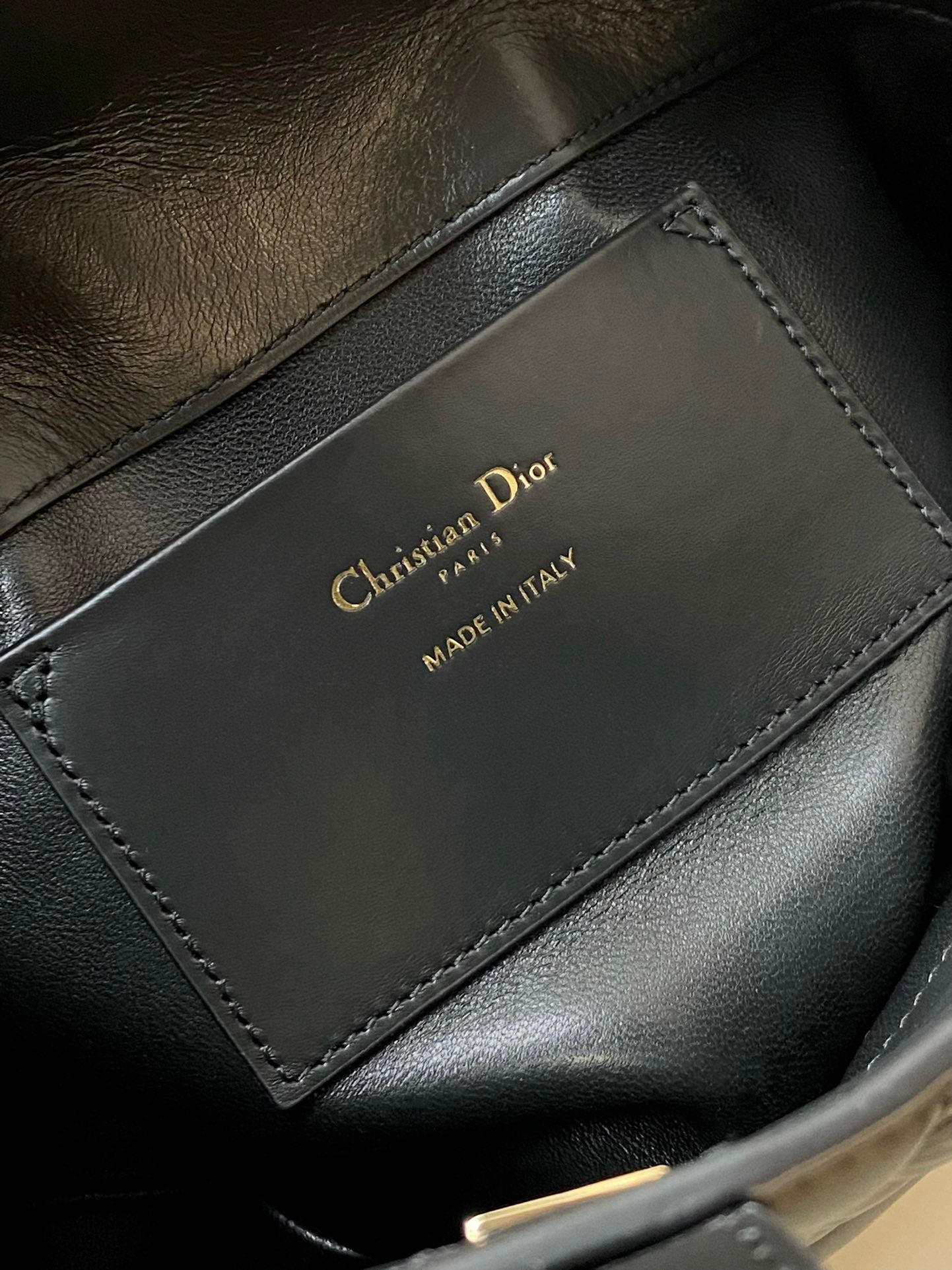 ミニ トゥジュール バケット バッグ 18 ブラック カナージ カーフスキン