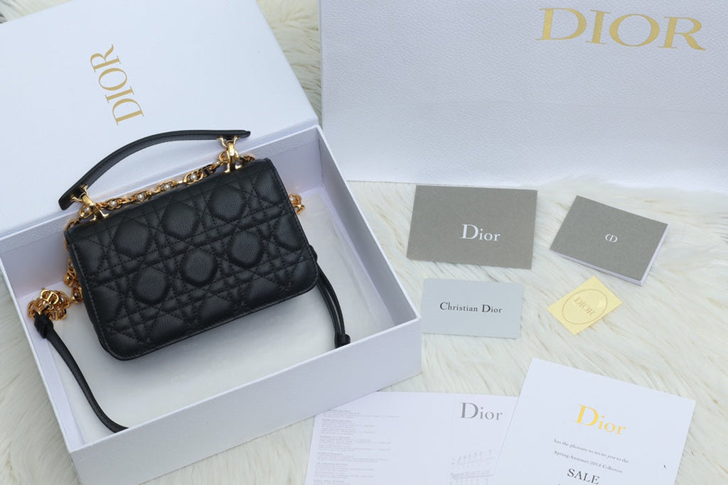 ジョリー トップハンドルバッグ 19 ブラック カナージュ カーフスキン