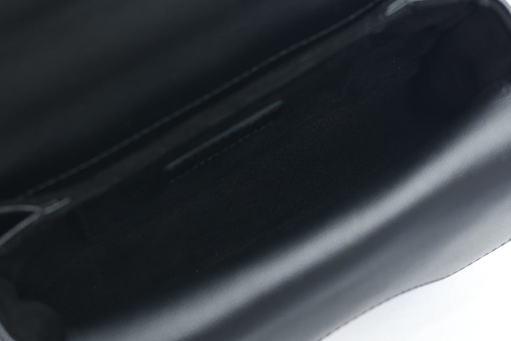 ジョリー トップハンドルバッグ 19 ブラック カナージュ カーフスキン