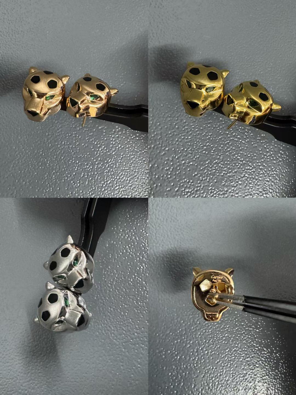 [⭐JeweliWhal]CHRRTAH-PRINT STUD EARRINGS, THREE COLORS