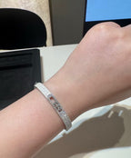 [⭐JeweliWhal]2026 BRAND-NEW FROSTED BRACELET WITH DIAMONDS THREE COLORS