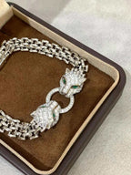 [⭐JeweliWhal] DOUBLE PANTHER BRACELET