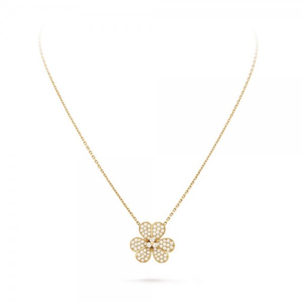 [⭐JeweliWhal]フラワーダイヤモンドネックレス