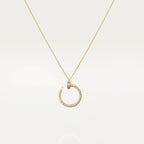 [⭐JeweliWhal]JUSTE NECKLACE GOLD DIAMONDS