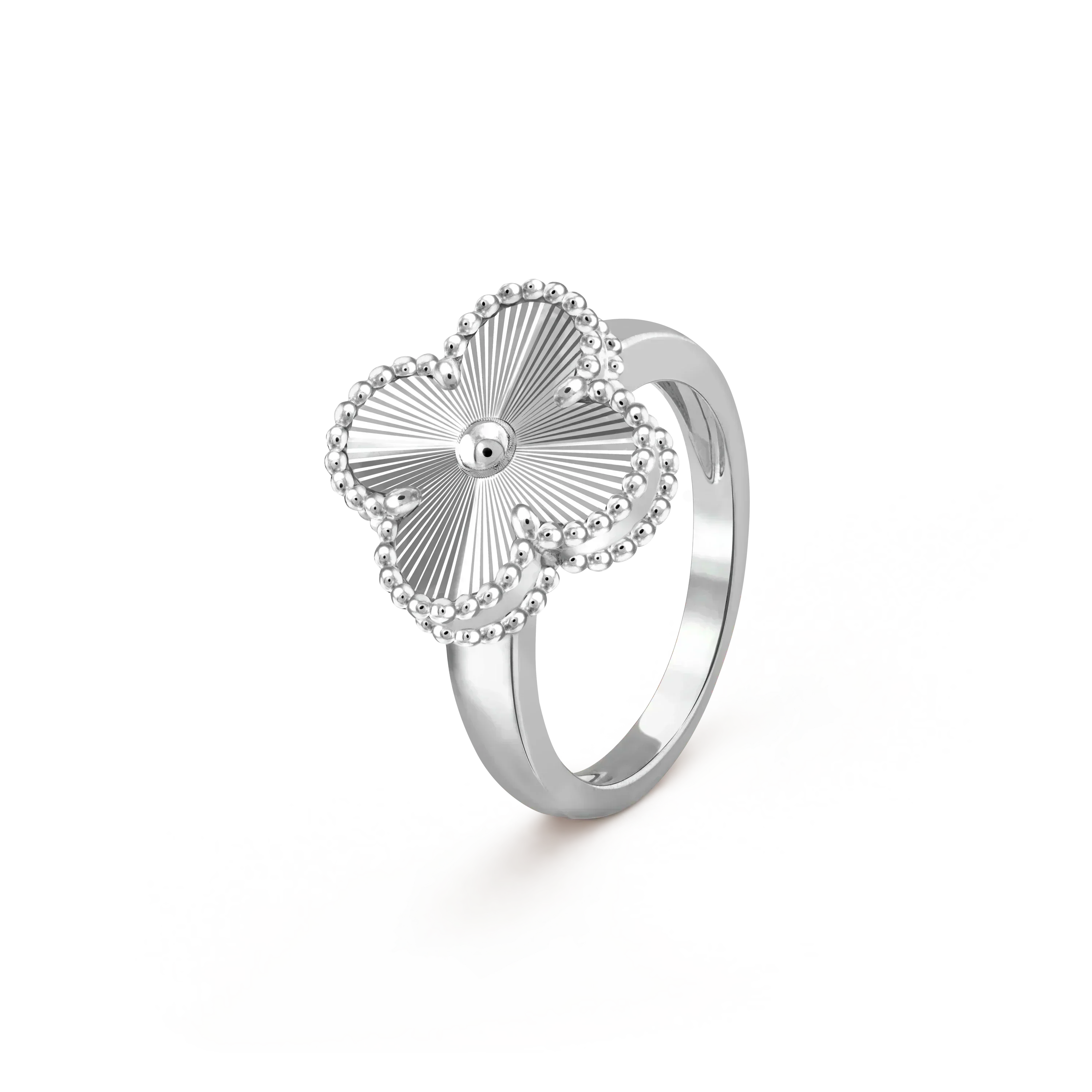 [⭐JeweliWhal]クローバー シルバーリング