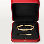 [⭐JeweliWhal]LOVE BRACELET 3.65MM 10 DIAMONDS