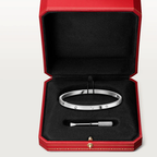 [⭐JeweliWhal]LOVE BRACELET 3.65MM 6 DIAMONDS