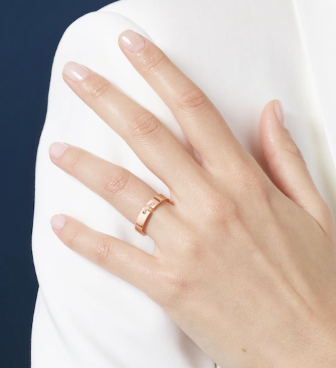 [⭐JeweliWhal]ALLIANCE LIENS VIDENCE DIAMOND 4MM RING