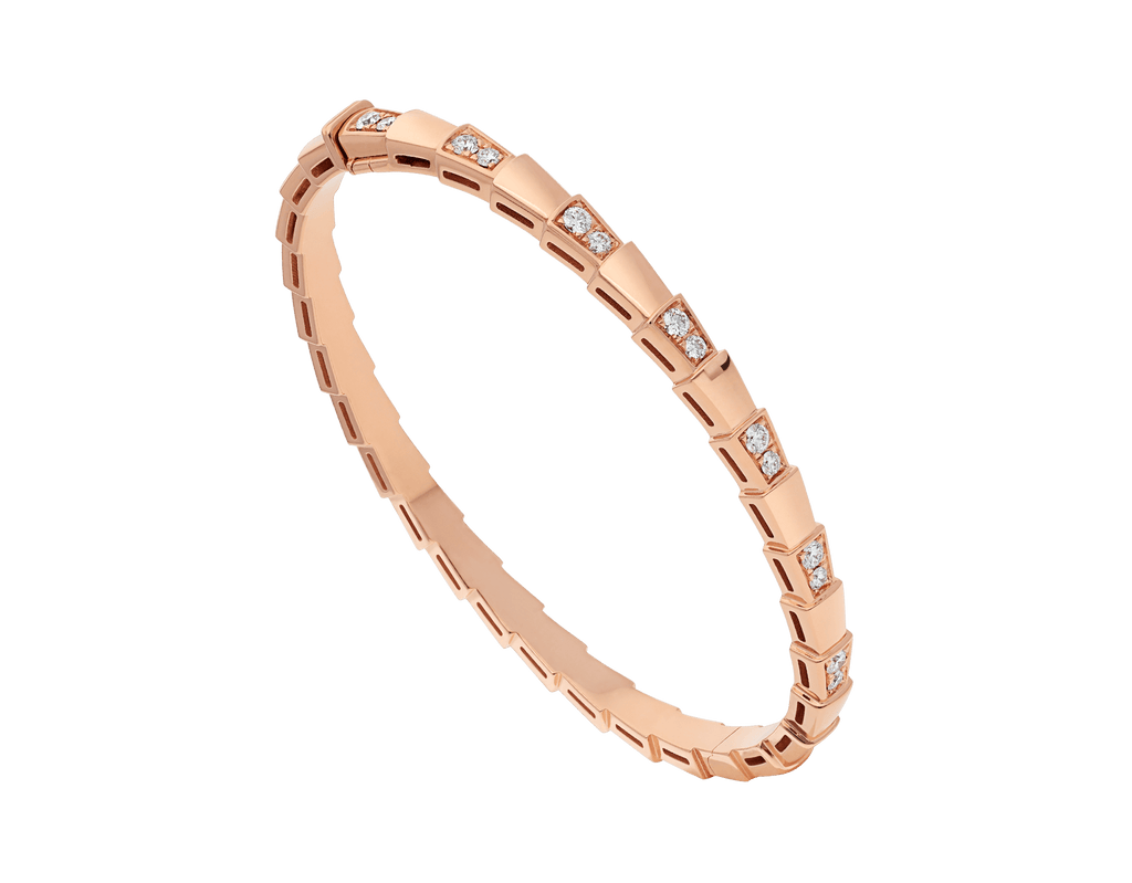 [⭐JeweliWhal]SERPENTI BRACELET PINK GOLD DIAMOND