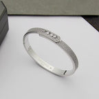 [⭐JeweliWhal]Move Noa Full Pavé Diamond Bangle Bracelet