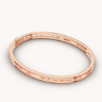 [⭐JeweliWhal]ZERO 1 SPIRAL LOGO PINK GOLD BRACELET
