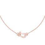 [⭐JeweliWhal]FORCE 10 PINK GOLD DIAMOND NECKLACE