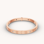 [⭐JeweliWhal]ZERO 1 PINK GOLD 12 DIAMONDS BRACELET