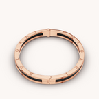 [⭐JeweliWhal]ZERO 1 PINK GOLD WITH BLACK CERAMIC BRACELET