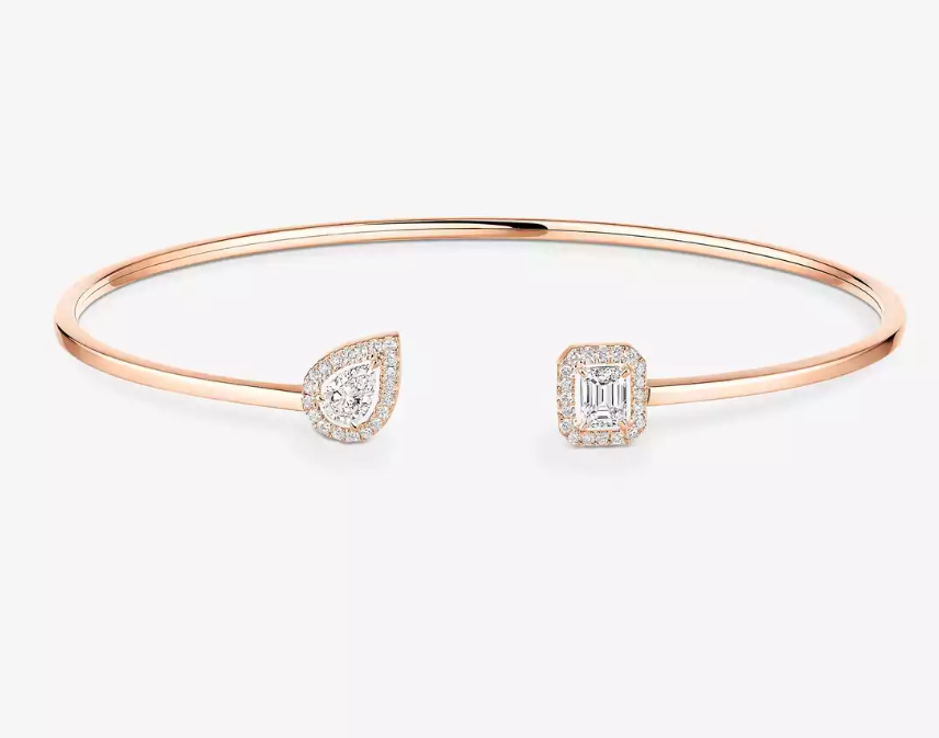 [⭐JeweliWhal] M Delicate Double-Diamond Bracelet