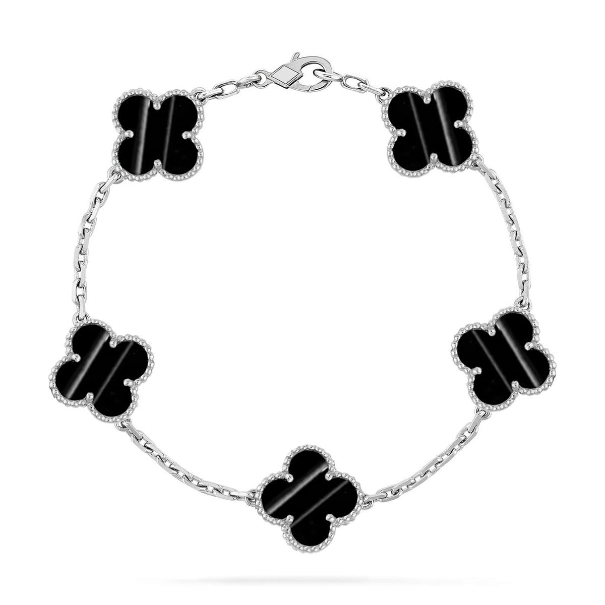 [⭐JeweliWhal] CLOVER 5 MOTIF PULSAR STONE BRACELET COLLECTION